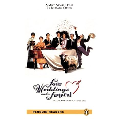 PLPR5:Four weddings and funeral BK/CD Pack: Level 5 (Penguin Readers