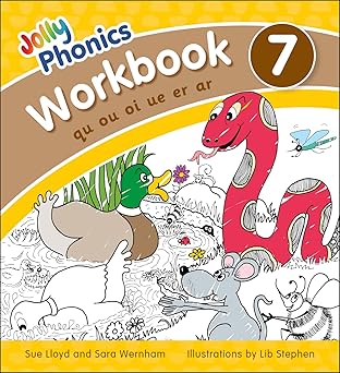 Jolly Phonics Workbook 7 .